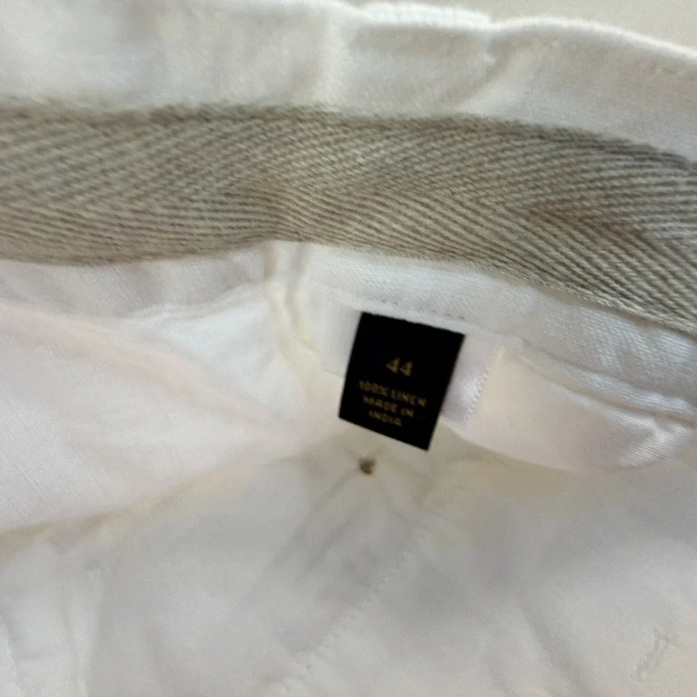 JoS.‎ A Bank Men's White Linen Blend Reserve Shorts Size 44R NWT Beach Vacation